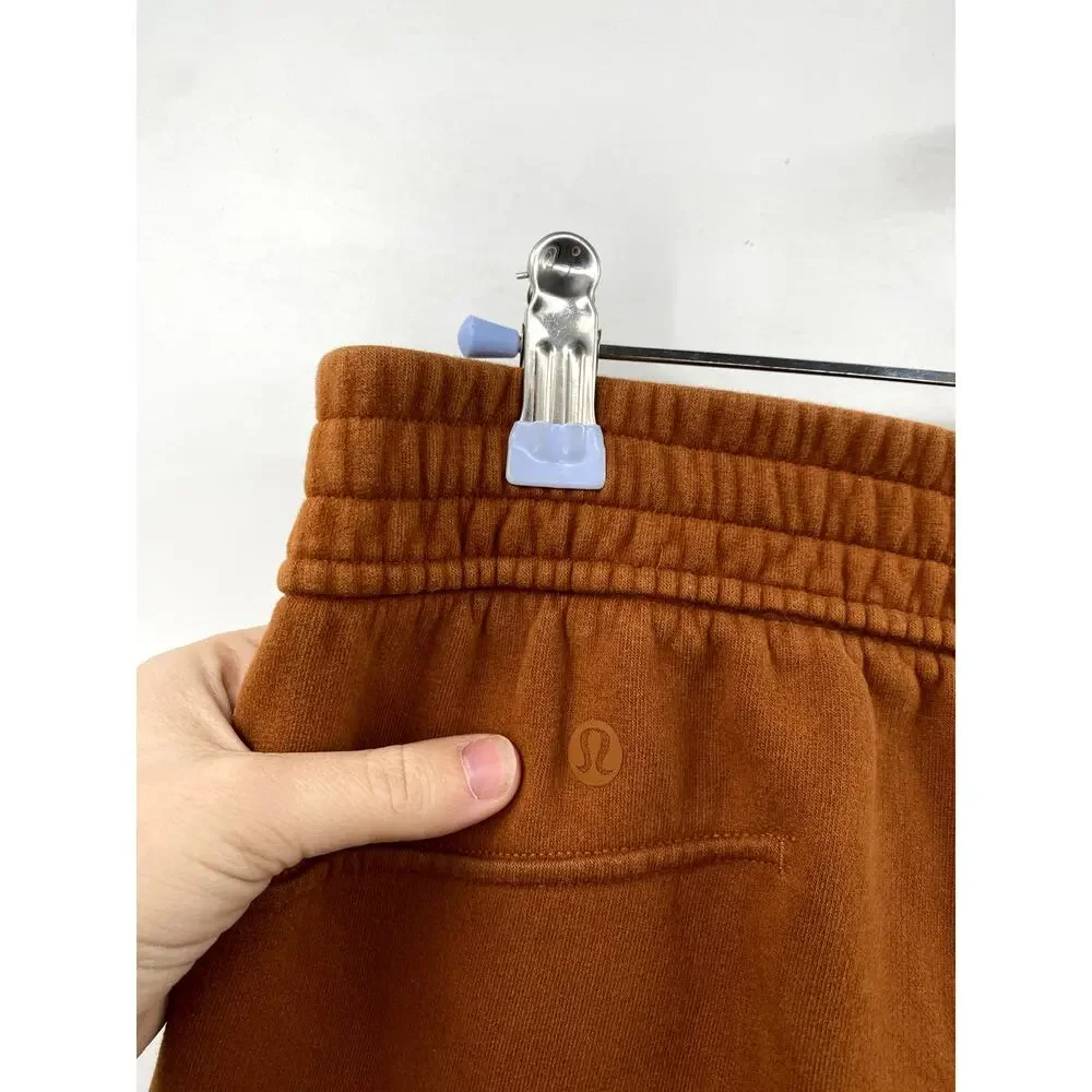 Lululemon Orange loungeful straight Leg Pants